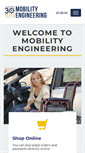 Mobile Screenshot of mobilityengineering.com.au